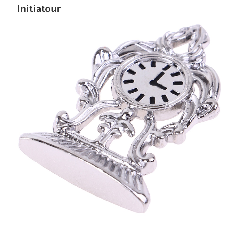 Đồng Hồ Để Bàn Tỉ Lệ 1: 12 Dùng Trang Trí Nhà Búp Bê