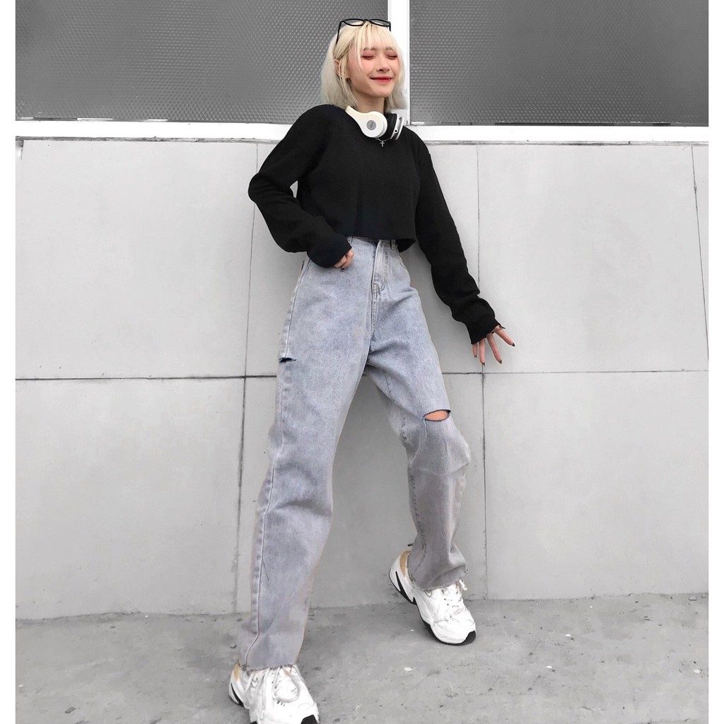 Quần Baggy Jeans 2R Unisex(ẢNH THẬT)