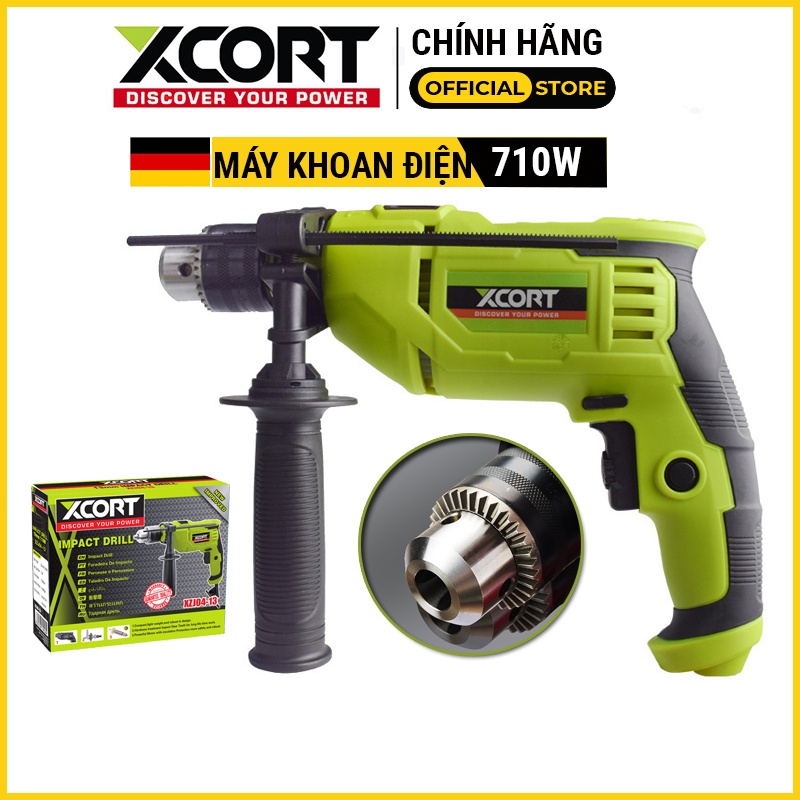Máy khoan cầm tay - Máy khoan động lực 710W XCORT