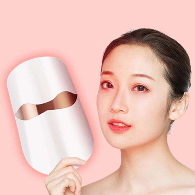 Youyo Đèn Led Photon Ánh Sáng Xanh Lam Đỏ Cam Trẻ Hóa Làn Da 3 Màu