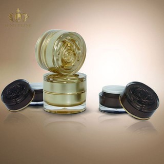 Hũ Chiết Kem 5G/10G Nắp Hoa Hồng - Hũ Chiết Kem Du Lịch, Mỹ Phẩm Handmade - Chai Lọ Mỹ Phẩm