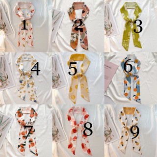 Dây lụa buộc tóc phong cách vintage, dây Twilly