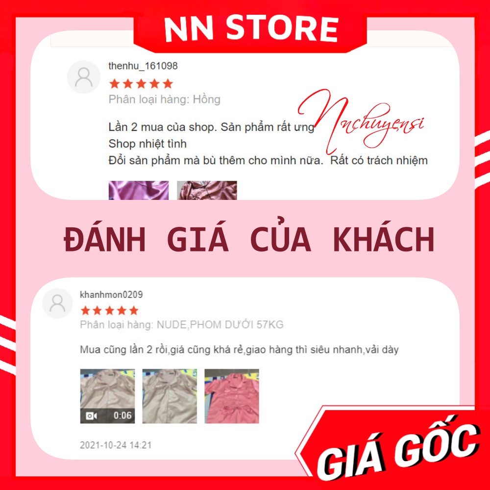 Đồ bộ nữ mặc nhà phom 60kg chất phi lụa mềm mịn mát thêu chữ dễ thương DBPL18