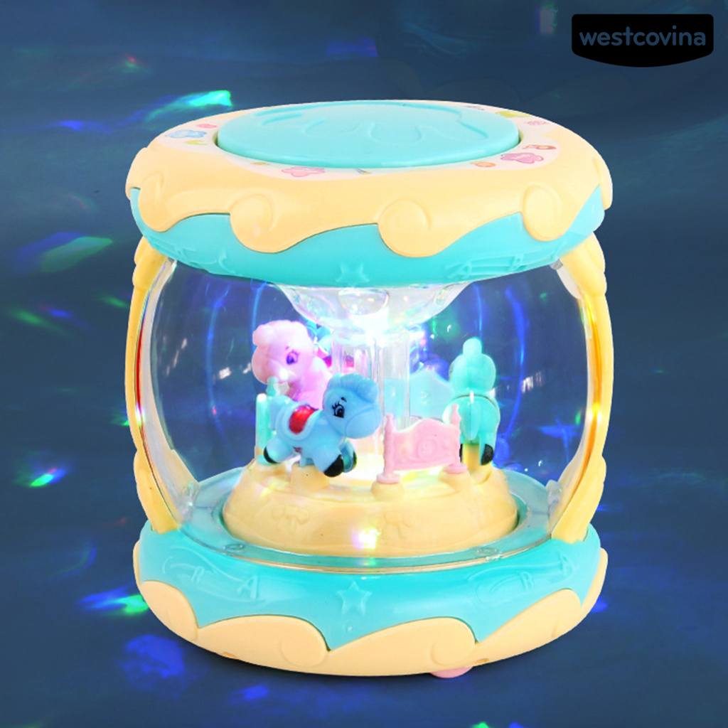 Trống Chiếu Đèn 3d Dễ Thương Cho Bé