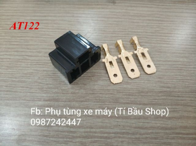 BỘ GIẮC CHUÔI ĐÈN CHÂN H4 ĐẦU ĐỰC - AT122