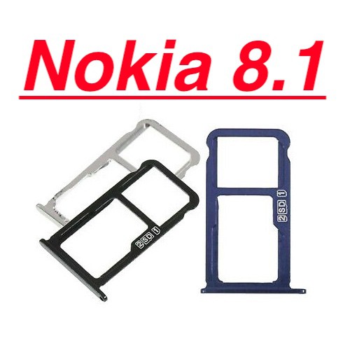 ✅ Chính Hãng ✅ Khay Sim Thẻ Nhớ Nokia 8.1 Chính Hãng Gía Rẻ