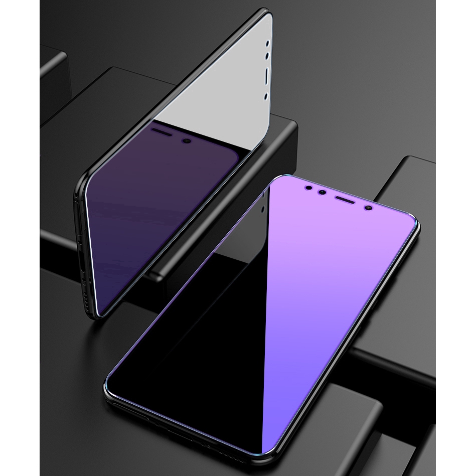 Kính cường lực chống ánh sáng xanh cho Oppo K1 K3 K5 Reno Z 2z 3 10x Zoom R17 Pro A3S A5S A9 Realme X2 X Lite
