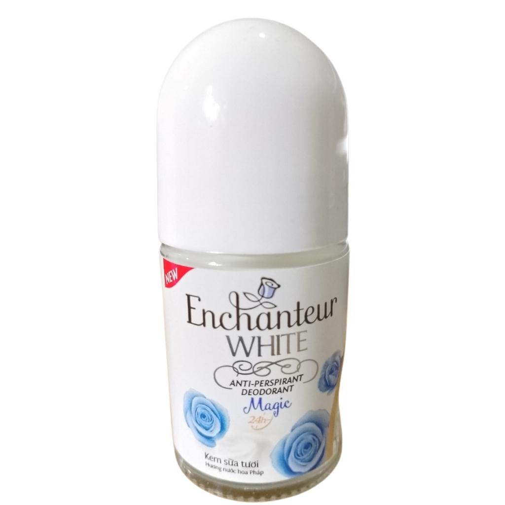 Lăn khử mùi trắng da Enchanteur White Magic 25ml