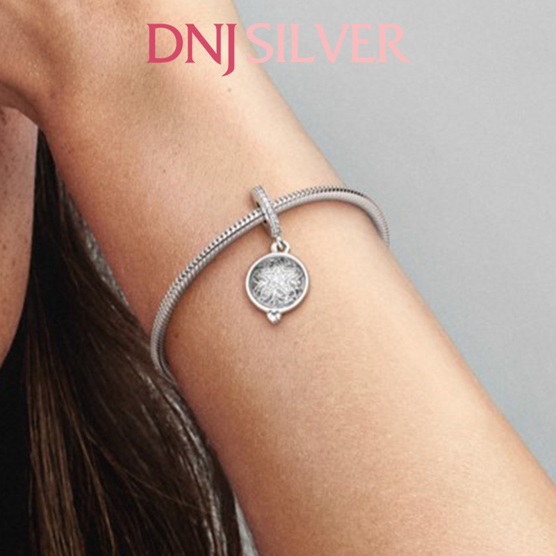 [Hàng cao cấp] Charm bạc 925 cao cấp, hàng chuẩn bạc - Charm Magnified Star Double thích hợp để mix vòng tay charm
