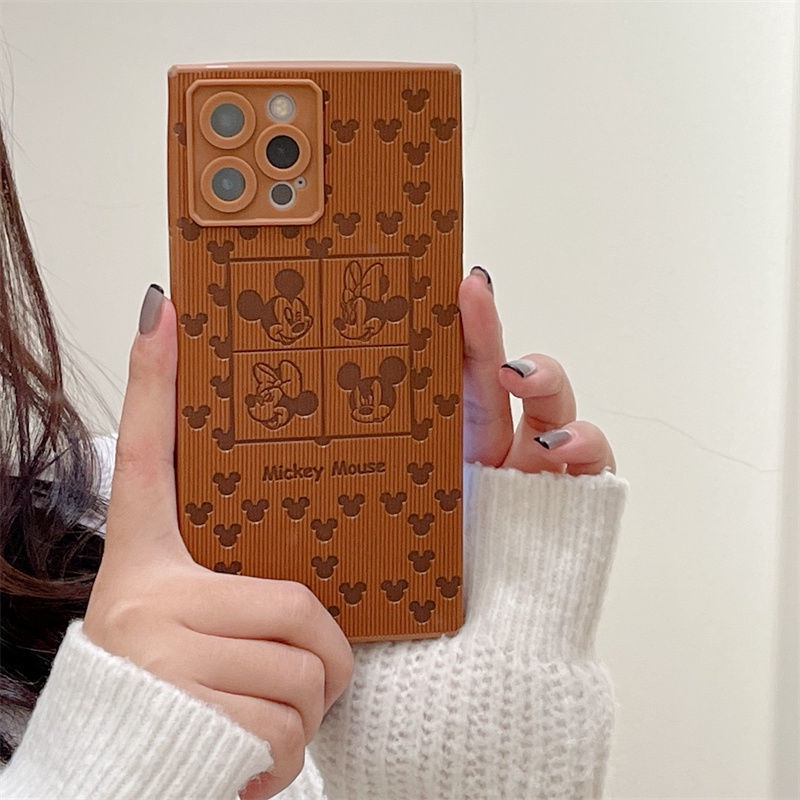Điện Thoại Ốp Lưng Họa Tiết Hoạt Hình Đáng Yêu Cho iphone