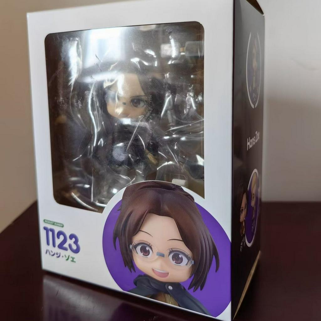 Nhân Vật Nendoroid Attack on Titan 1123 Hange Zoe 390# Mô Hình Nhân Vật Levi Thay Đổi Khuôn Mặt Độc Đáo