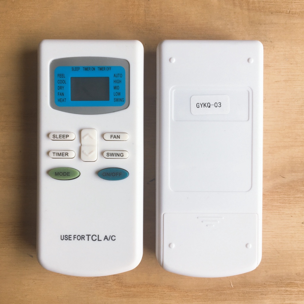 Remote máy lạnh TCL [TẶNG KÈM PIN] Khiển remote điều hoà máy lạnh TCL
