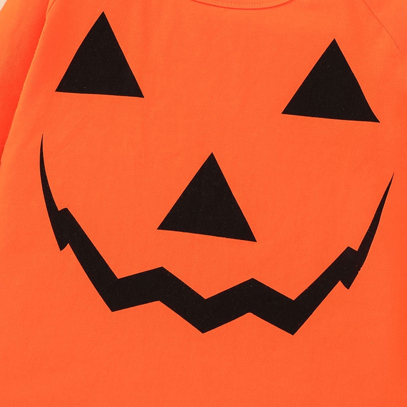 Combo bộ đồ bé gái 1-6 Tuổi Halloween dài tay áo thun Quần Dài set thời trang cho bé trẻ em
