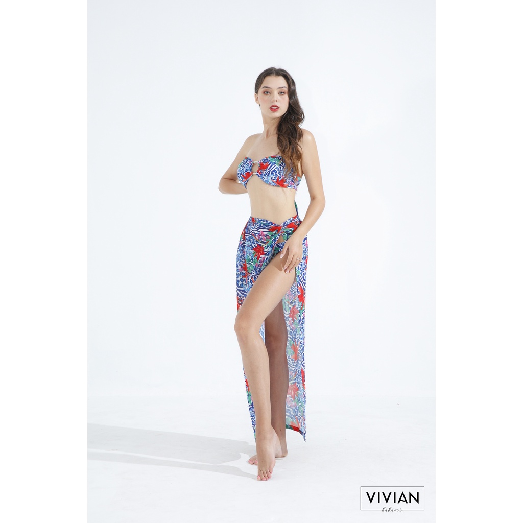 Váy sarong cao cấp 𝐕𝐈𝐕𝐈𝐀𝐍 kiểu dáng dài - Mix - VC014_XX