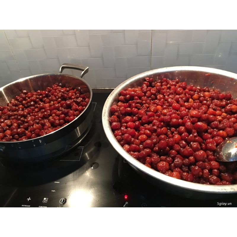 mứt chùm ruột rim