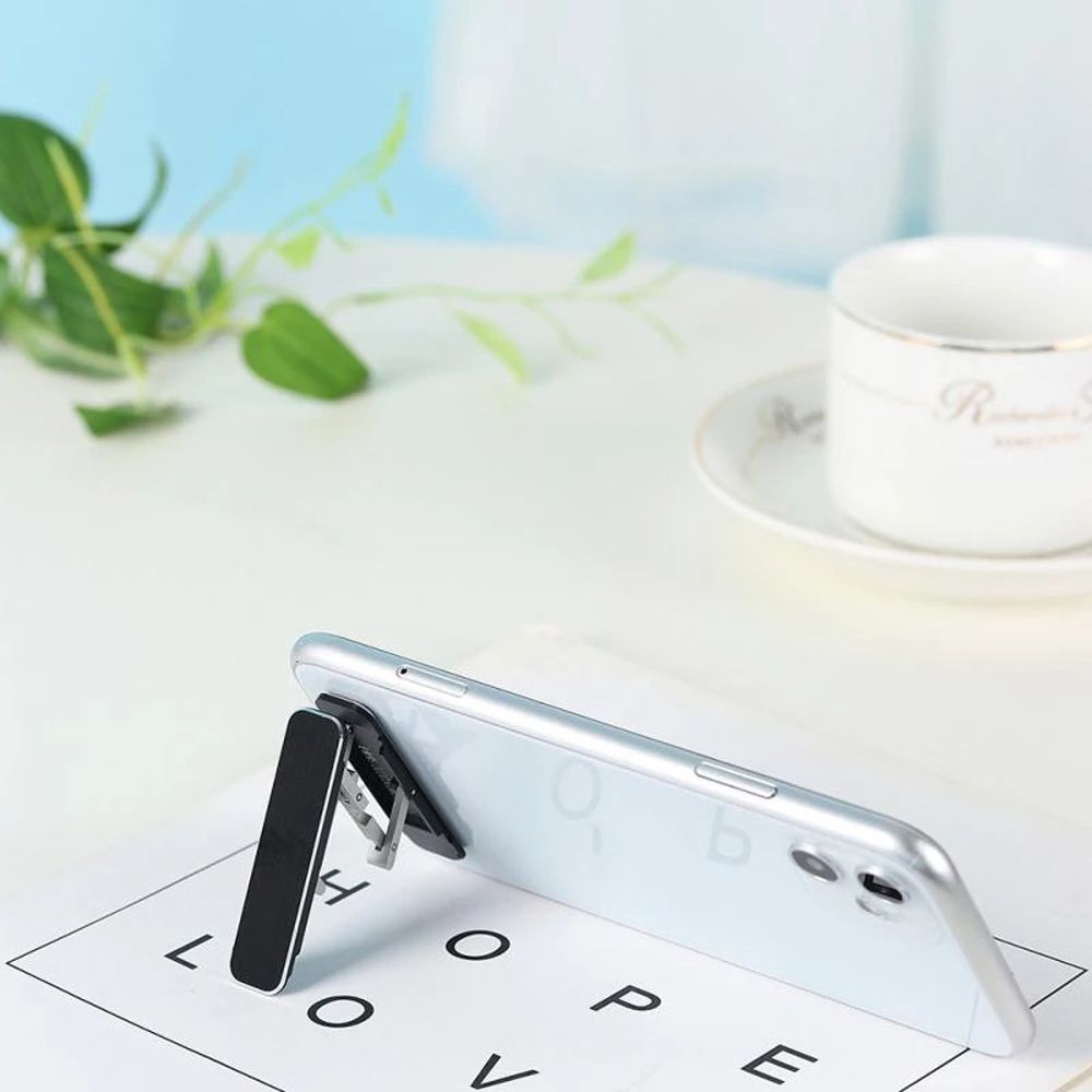 Giá đỡ điện thoại mini bằng hợp kim nhôm kiểu dáng tiện dụng gồm nhiều màu tùy chọn