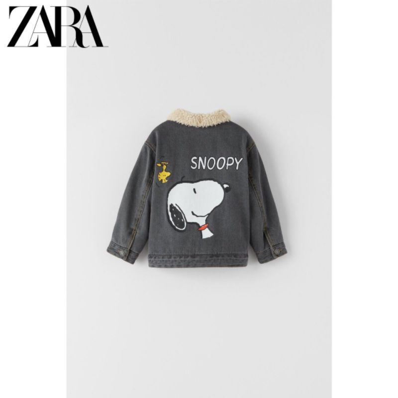 Áo khoác Zara dư xịn lót lông 1-5y