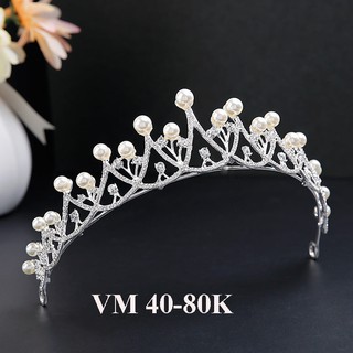 Vương miện cưới-phụ kiện cưới-phụ kiện cô dâu ms 40