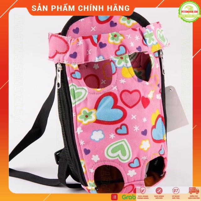 Địu cho chó mèo  FREESHIP 70K  Có đệm dày | vải dù | nhiều màu | dễ hít thở | 3 size | trọng lượng từ 2 - 8kg
