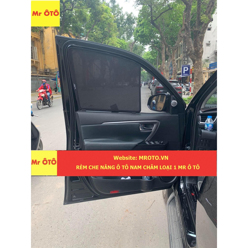 Rèm Che Nắng  Xe Toyota Fortuner 2016-2023 chống UV Hàng Loại 1 MR.ÔTÔ -Bảo Hành 2 Năm