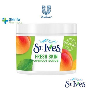 Tẩy tế bào chết body st.ives chiết xuất trái mơ 283g - skinfa.