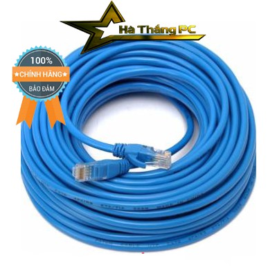 DÂY MẠNG CAT6E Bấm Sẵn 2 đầu 10m 15m 20m 25m 30m 35m 40m 45m 50m - Dây Cáp mạng lan chính hãng