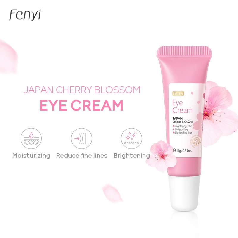 Kem Dưỡng Da Mắt Fenyi Chiết Xuất Hoa Anh Đào Làm Sáng Da 15g