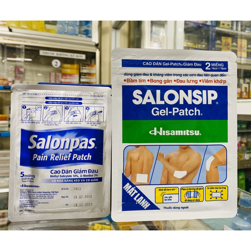 SALONPAS / CAO DÁN SALONPAS / CAO DÁN SALONSHIP.
