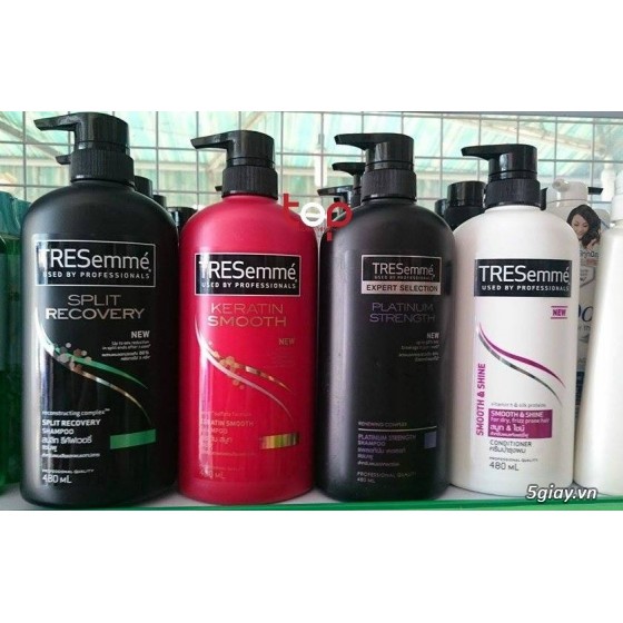 Dầu gội, dầu xả TRESemme 480ml Thái Lan