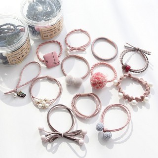 [Hàng có sẵn ]Set 12 cột tóc Hàn Quốc