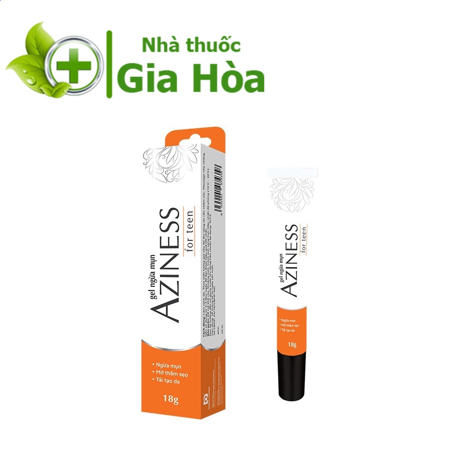 Kem bôi da Aziness For Teen (Dược phẩm Nam Hà) giúp ngăn ngừa mụn, tái tạo da, mờ thâm sẹo