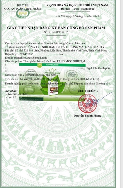 (GIÁ SỈ) 1 HỘP Tăng mộc nhiên - tăng cân an toàn cho mọi lứa tuổi | Thế Giới Skin Care