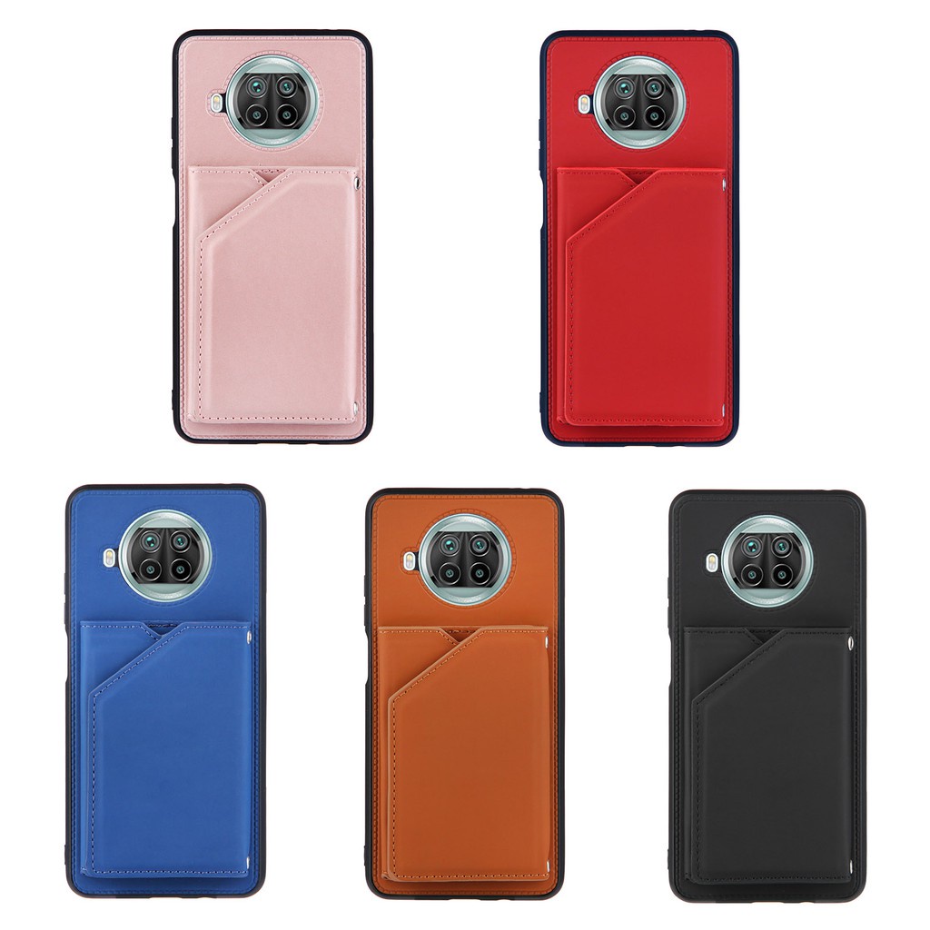 Bao Da Điện Thoại Có Ngăn Đựng Thẻ Cho xiaomi mi 10t pro 10t lite 5g redmi note 12 pro 12s redmi 12c a1 a2 poco x5 Ốp