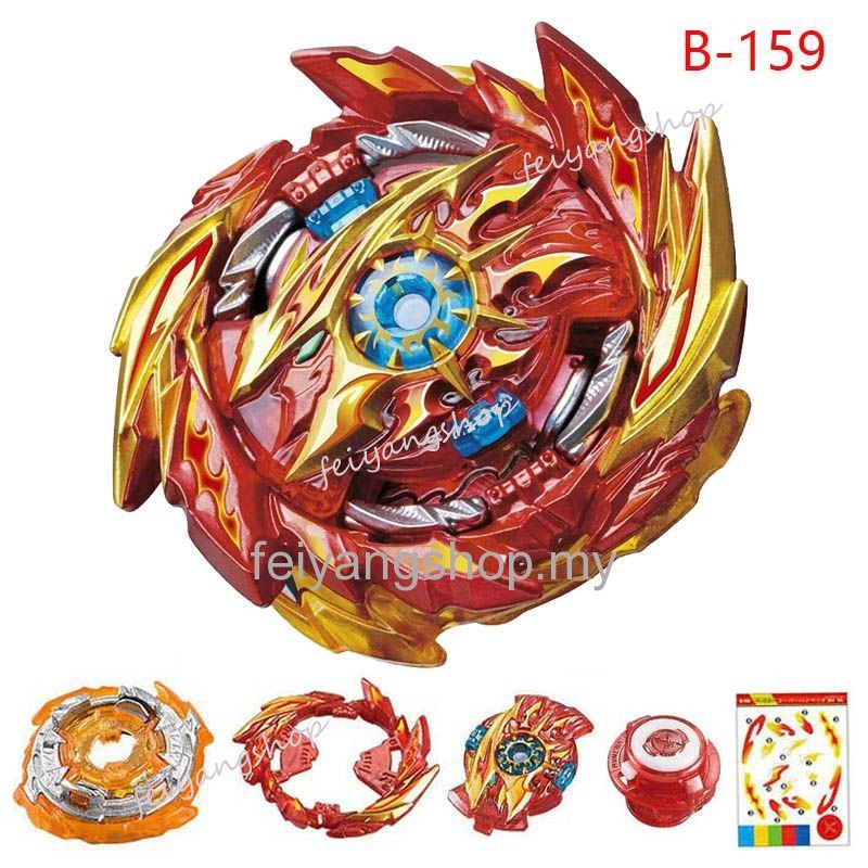 Con Quay Đồ Chơi Beyblade Burst B-172 World Spriggan B-150 Union Achilles B-167 Sparking Mirage Fafnir B-168 Rage Longin