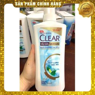 Dầu Gội Clear 900ml Bạc Hà