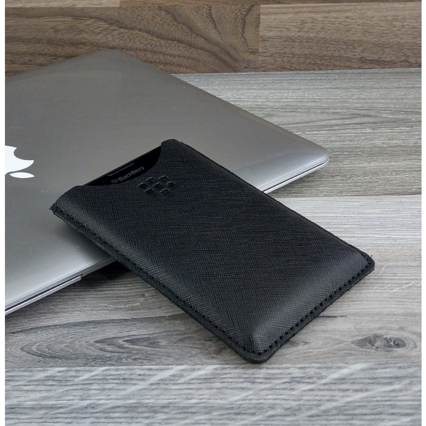 Bao da rút blackberry passport Q30/ Balckberry silver da bò safiano