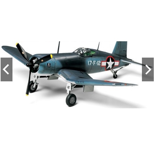 Mô hình máy bay quân sự 1/72 SCALE VOUGHT F4U-1 BIRD CAGE CORSAIR 60774 TAMIYA