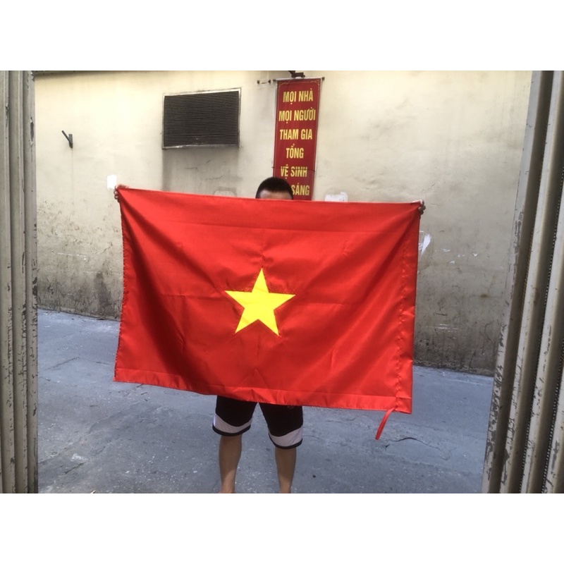 Cờ việt nam 80x120cm vải dày