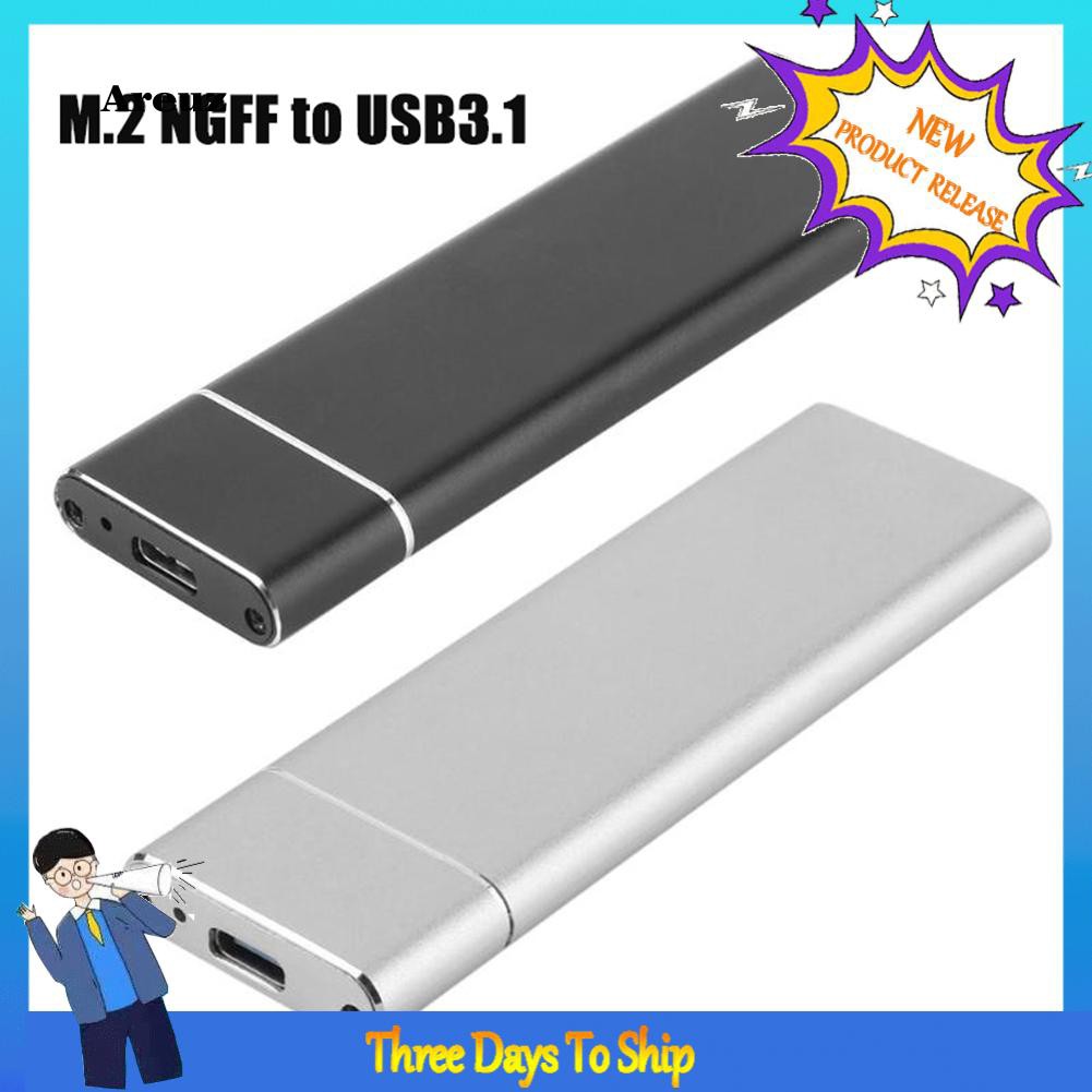 Vỏ Ổ Cứng Ssd M.2 Ngff To Usb 3.1 Tốc Độ Cao