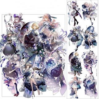 Đoạn chiết hình dán washi tape tách vỡ