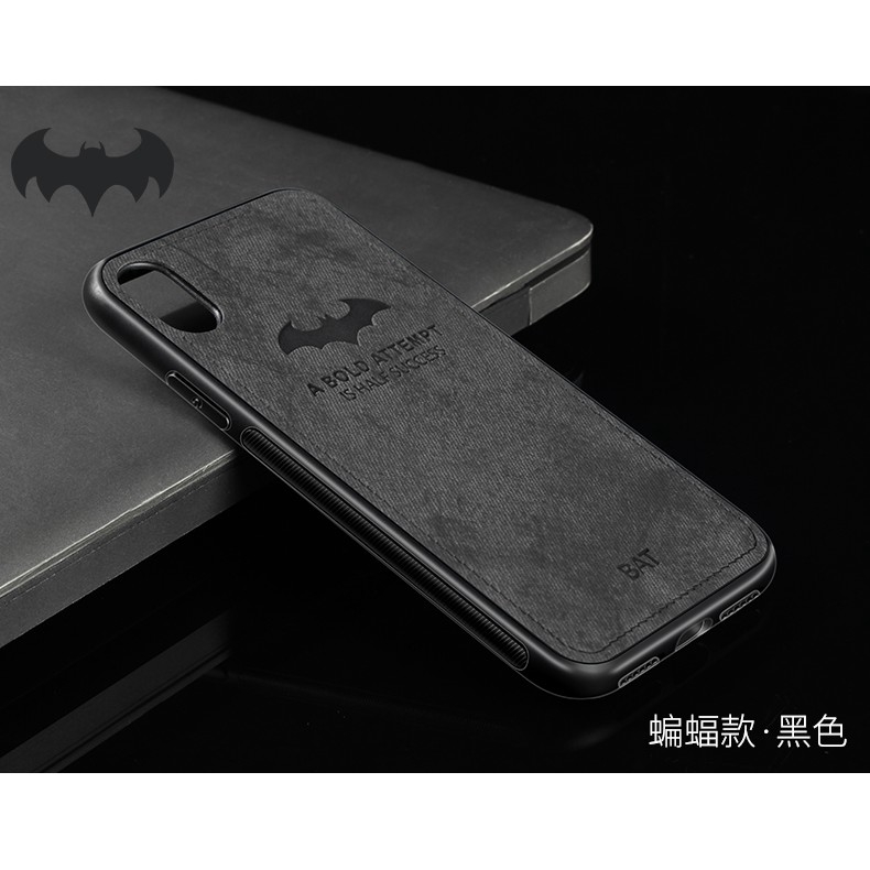 Ốp lưng mềm hình logo Batman cho Samsung Note8 Note9