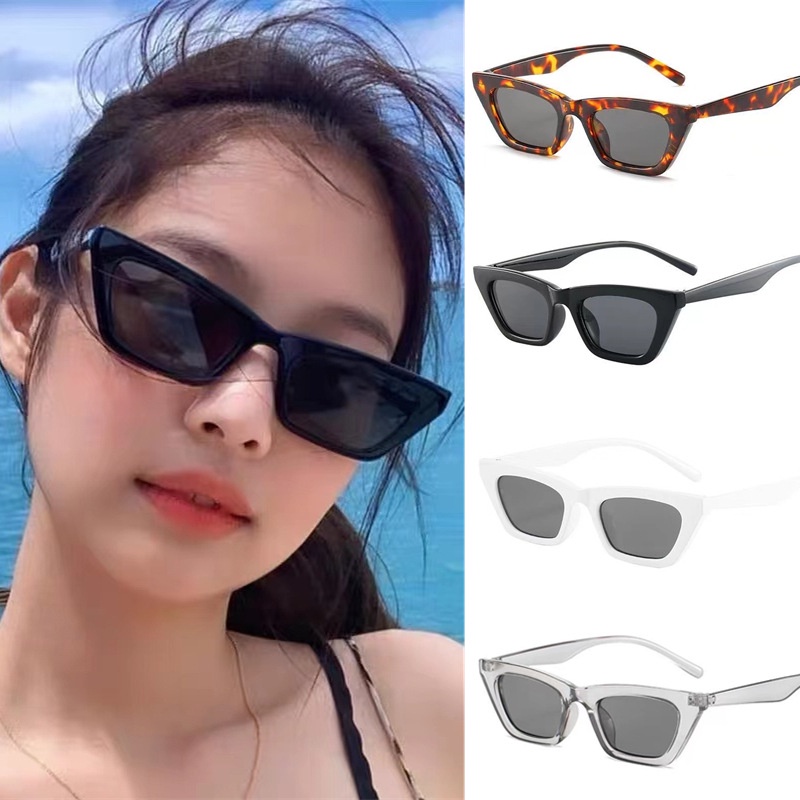 Kính mát thời trang nữ đi biển đi nắng gọng mắt mèo chống tia UV nam nữ phong cách thời trang sành điệu
