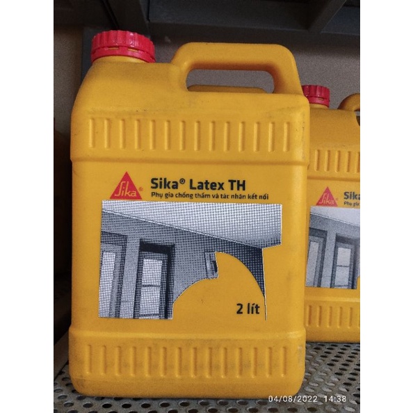 Sika Latex Th can 2L Phụ gia chống thấm và tác nhân kết nối