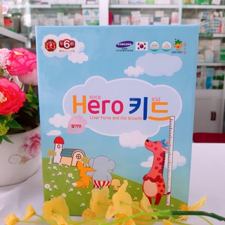 Canxi Hero Kid Cho Bé Phát Triển Chiều Cao Một Cách Toàn Diện Nhập Khẩu Từ Hàn Quốc
