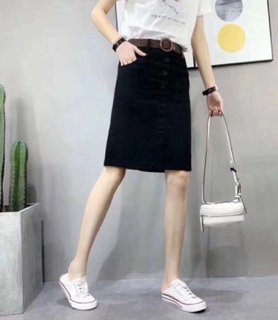 Chân váy kaki khuy hàng đẹp Quảng Châu | BigBuy360 - bigbuy360.vn