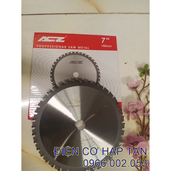 LƯỠI CẮT SẮT HỢP KIM ACZ - 180mm