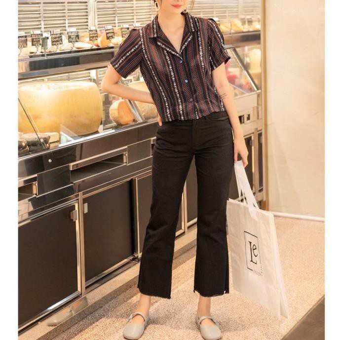 Happy Zoo - Quần khaki dài ống loe (2 màu) 2021 | BigBuy360 - bigbuy360.vn