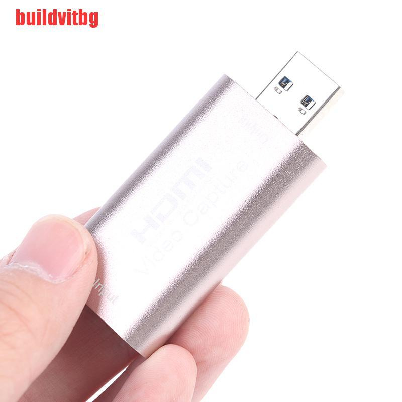 {buildvitbg}HDMI to USB 3.0 Video Capture Card 1080P HD Recorder Game Video Live Stream B GVQ