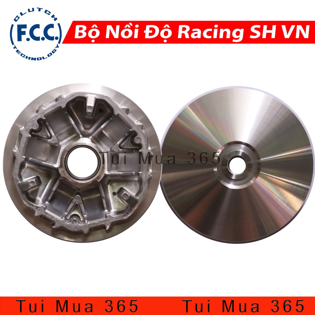 Bộ Nồi Trước Độ FCC Racing Honda SH VN 125,150cc