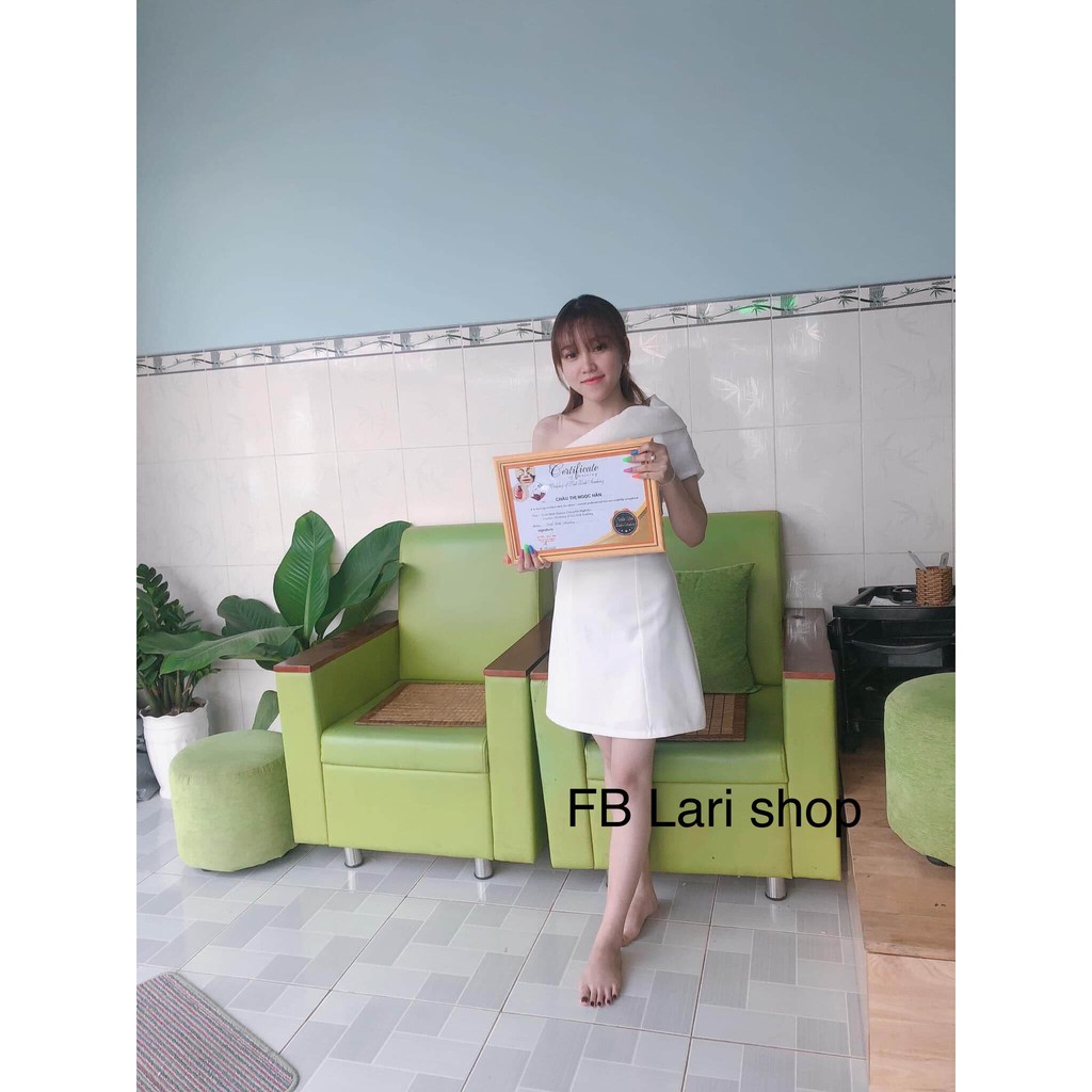 Đầm dự tiệc lệch vai đi tiệc sexy sang chảnh dáng chữ A VT01